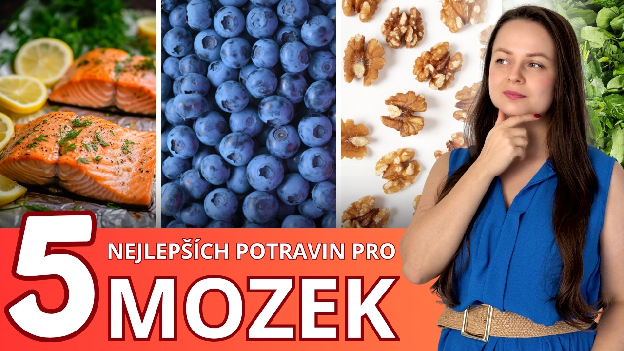  Tyto potraviny doslova nakopnou váš MOZEK!