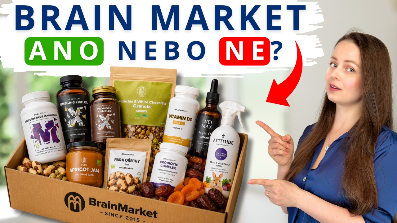  Moje upřímná recenze doplňků a produktů z BRAIN MARKETU